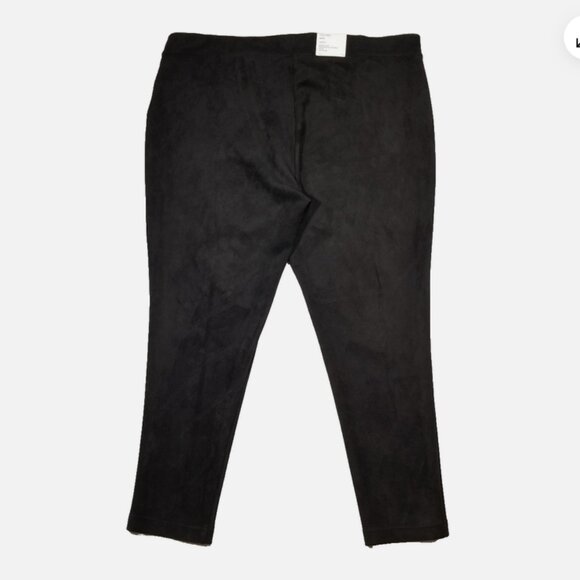 CALVIN KLEIN Madison Faux Suede Leggings 6705E1M - Picture 2 of 11